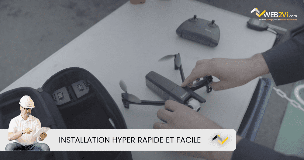 vignette video installation drone